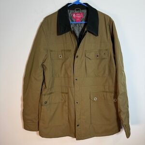 John M Browning Heritage Collection Brown Chore‎ Jacket Men's Large Pockets